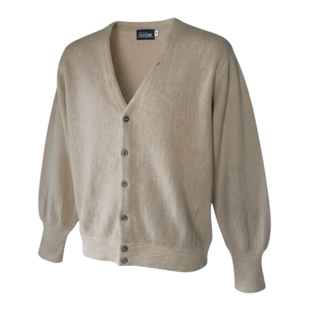 🌾 Vintage Mervyn’s Sportsman Linen Blend Cardigan 🧥‎ Size M | Desertcore Drip